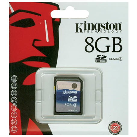 Carte mémoire SD4 Kingston - 8 GB