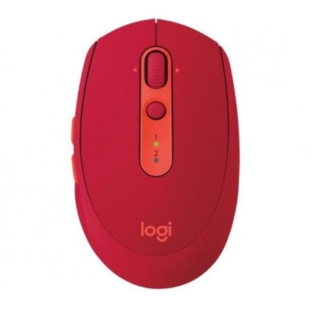 Logitech - souris multi-device silent - rouge