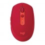Logitech - souris multi-device silent - rouge
