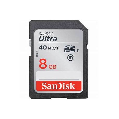 Carte mémoire SanDisk Ultra UHS-I SDHC 8 Go (classe 10)